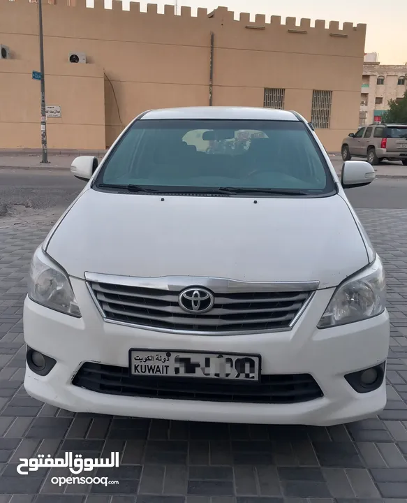 Toyota Innova 2012 شرط الفحص قير مكينه شاسي