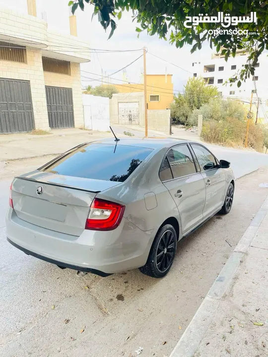 حرق حرق عالكاش سكودا رابيد 2020