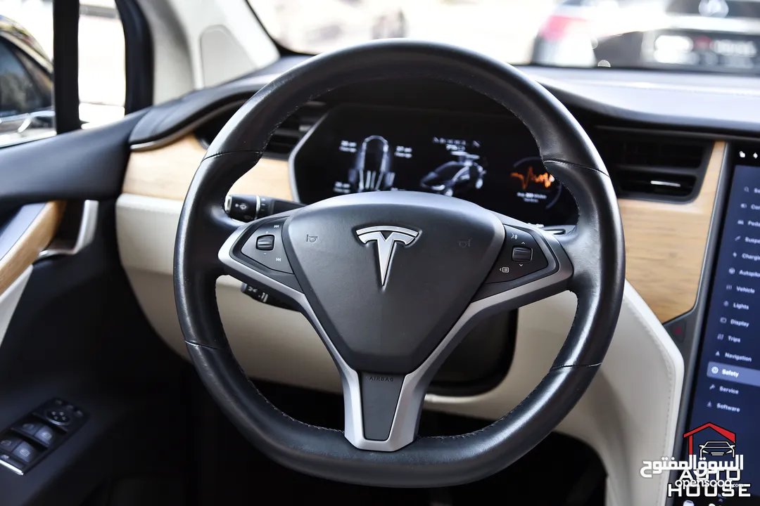 تسلا Model X كفالة الوكالة 2018 Tesla Model X D75
