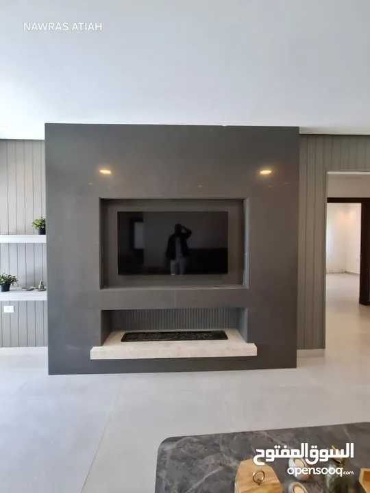 شقة مفروشة فاخرة بتصميم عصري اعلان رقم (O459)