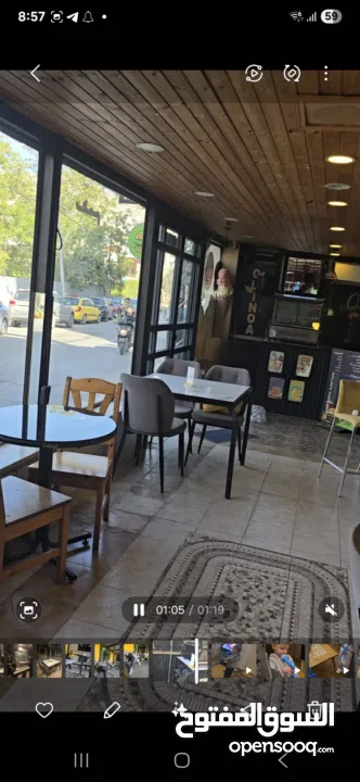 مطعم وكافيه للضمان الشهري جاهز
