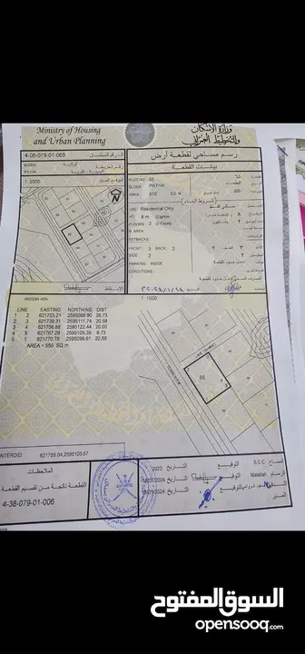 فرصة للبناء او الاستثمار ارضين شبك البطحاء ( سيح الاحمر)