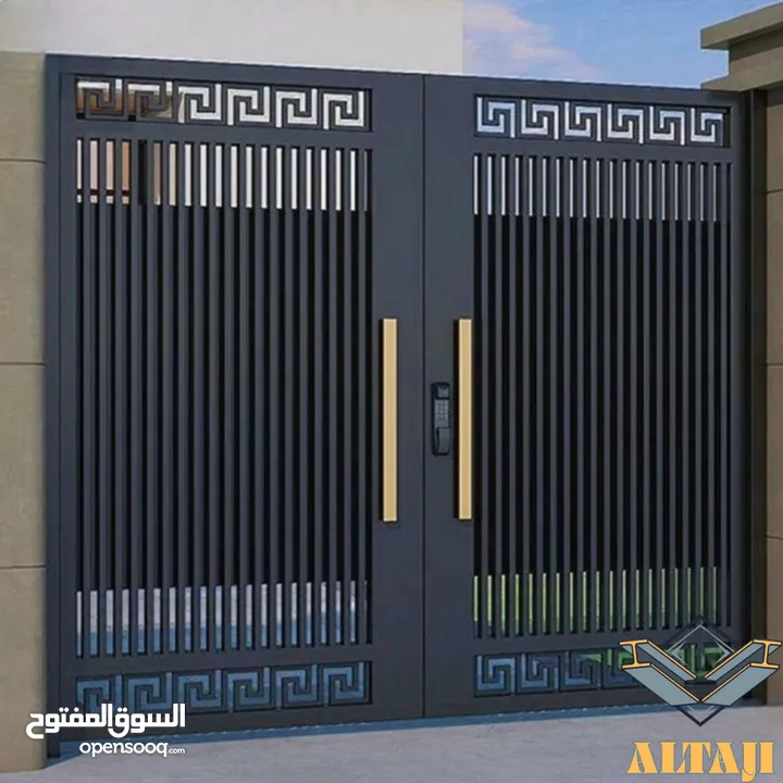 التاجي لجميع أنواع الحدادة والصيانة والدهان بأعلى جودة ومتانة لا تضاهى.