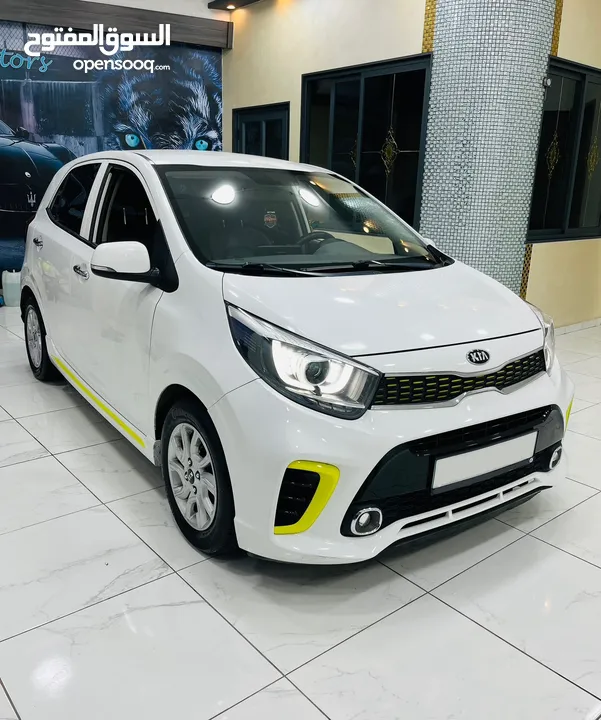 Kia Morning 2020سعرها لقطة وعالحرق فحصها نخب النخب GTفلللل مرخصة ومأمنة