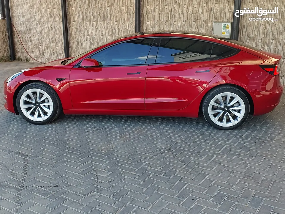 تيسلا model 3 2022 نخب اول فحص كامل جمرك جديد