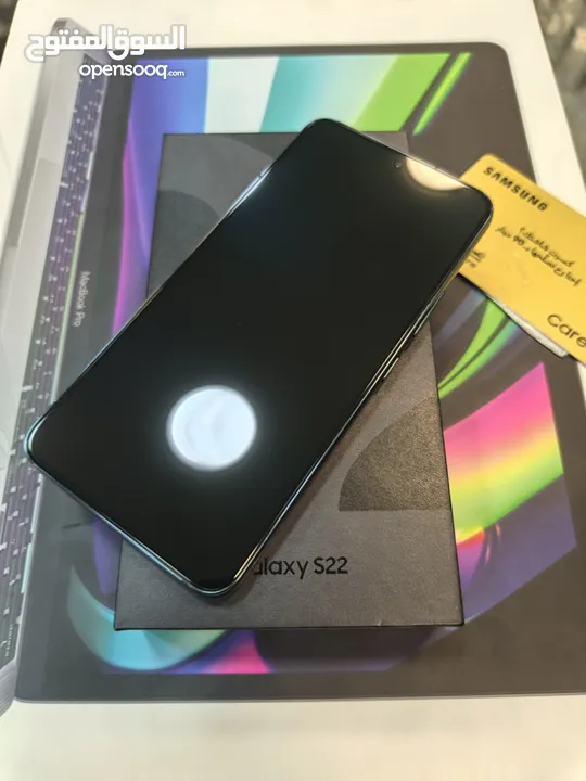 Samsung S22 5G وارد الوكيل الرسمي BMS 256 GB  عربي اصلي كاامل