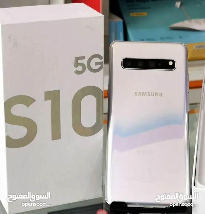 عرض خاص من دكتور فون : جلاكسي اس 10 / S10 5G 256gb مع كرتونة و كامل ملحقاتة