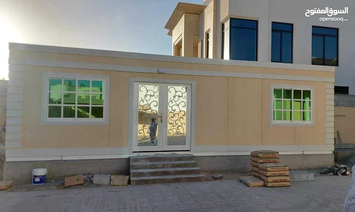 كرفان ضد الحريق تصميم حسب الطلب