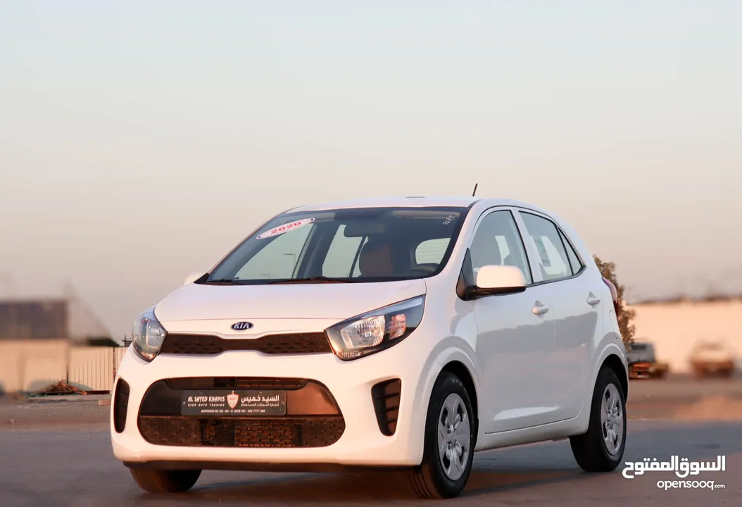 Kia Picanto 1.2L 2020 GCC accident-free, in excellent condition 359 P.M