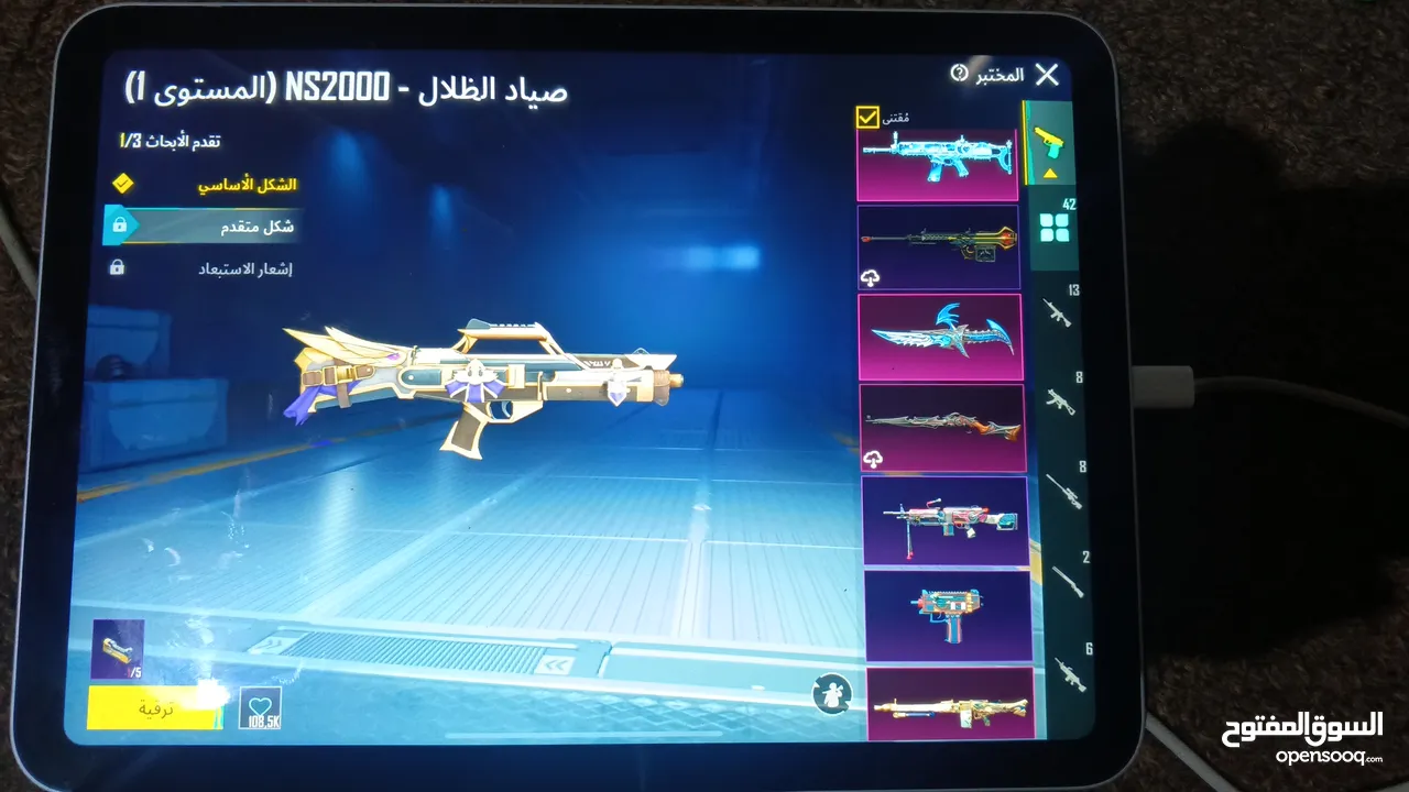 حساب ببجي ولا فيه اشي ناقصه