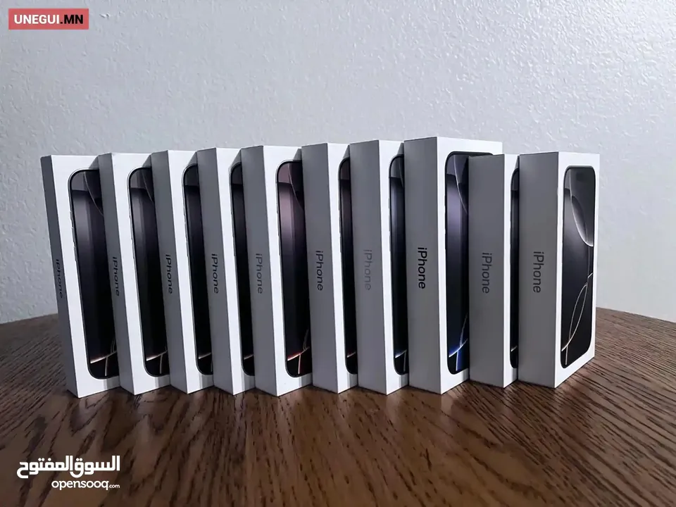 iPhone 16 pro  جديد كفالة الوكيل الرسمي في الأردن (128GB/256GB)