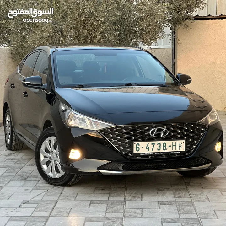 هونداي اكسنت ترخيص 2022 جير اتماتيك ماطور 1600 بنزين