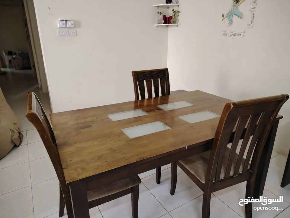 Rarely used dining table