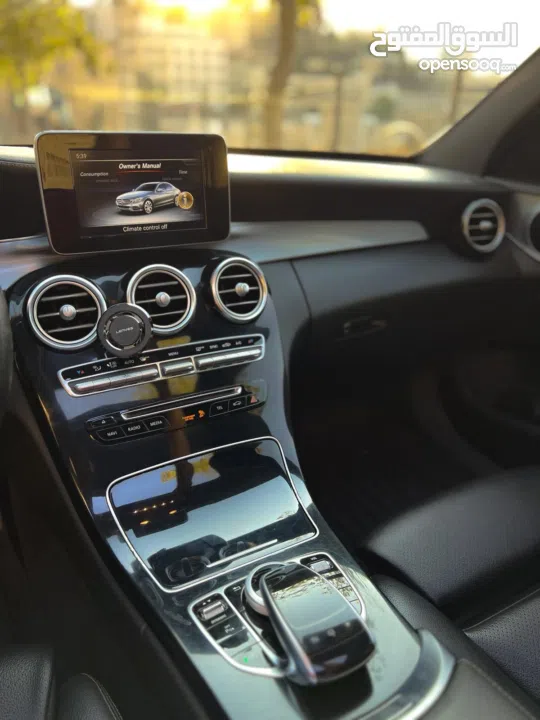 مرسيدس c200 AMG موديل 2016 ماطور 2000 تيبرو أسود ولا جرام بوية السيارة بحالة الشركة بيت لحم جوال