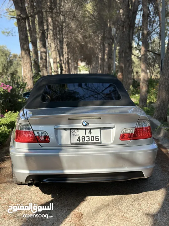 BMW E46 ci cabrio 2003 (3000 cc )for sale ( للبيع او البدل)