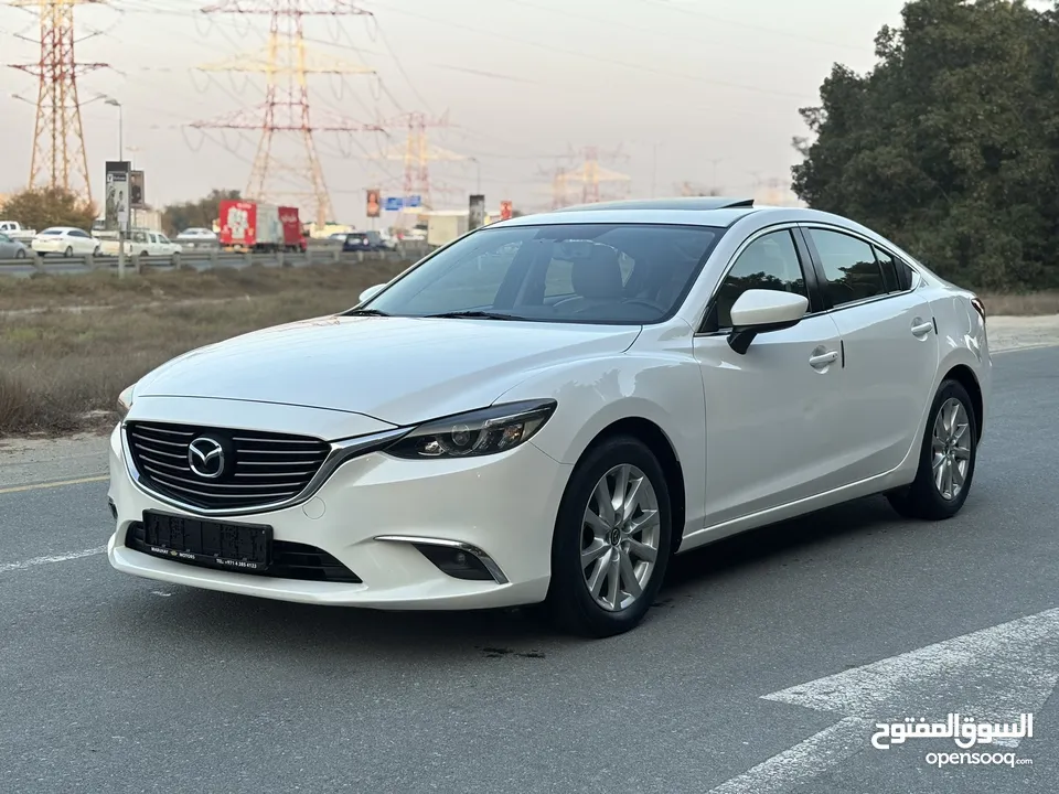 MAZDA 6–2016–GCC—FREE ACCIDENT— ORIGINAL PAINT—FULL OPTIONS—LOW MILAGE—EXCELLENT CONDITION