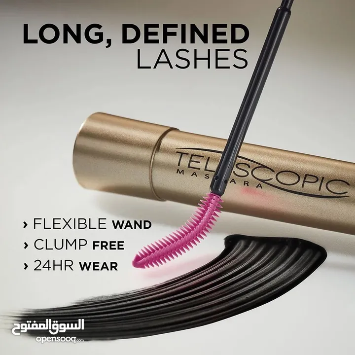 L'Oréal Paris Telescopic Original Lengthening Mascara. Original 100% 3 pack.