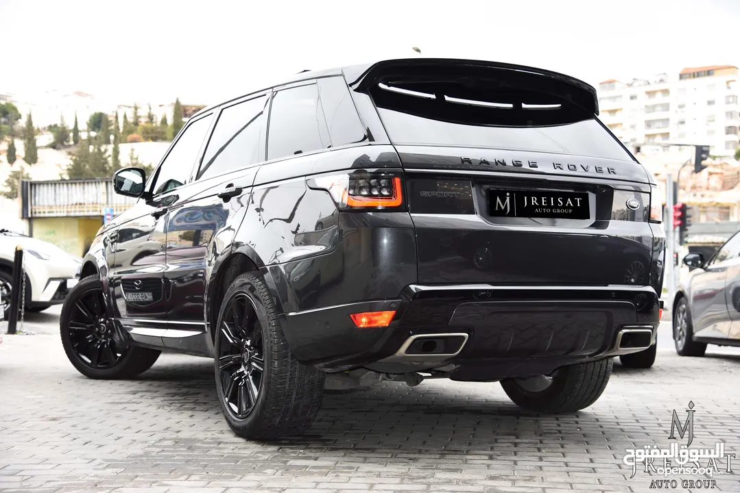 رنج روفرسبورت بلج ان هايبردبلاك ايديشن2022 Range Rover Sport P400e Black Edition HSE Plug-In Hybrid