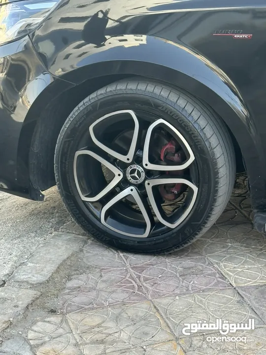 جنط مرسيدس اصلي مقاس 18 وكاله مع كوشوك عمر 3 اشهر قابل للبدل بجنط مايباخ