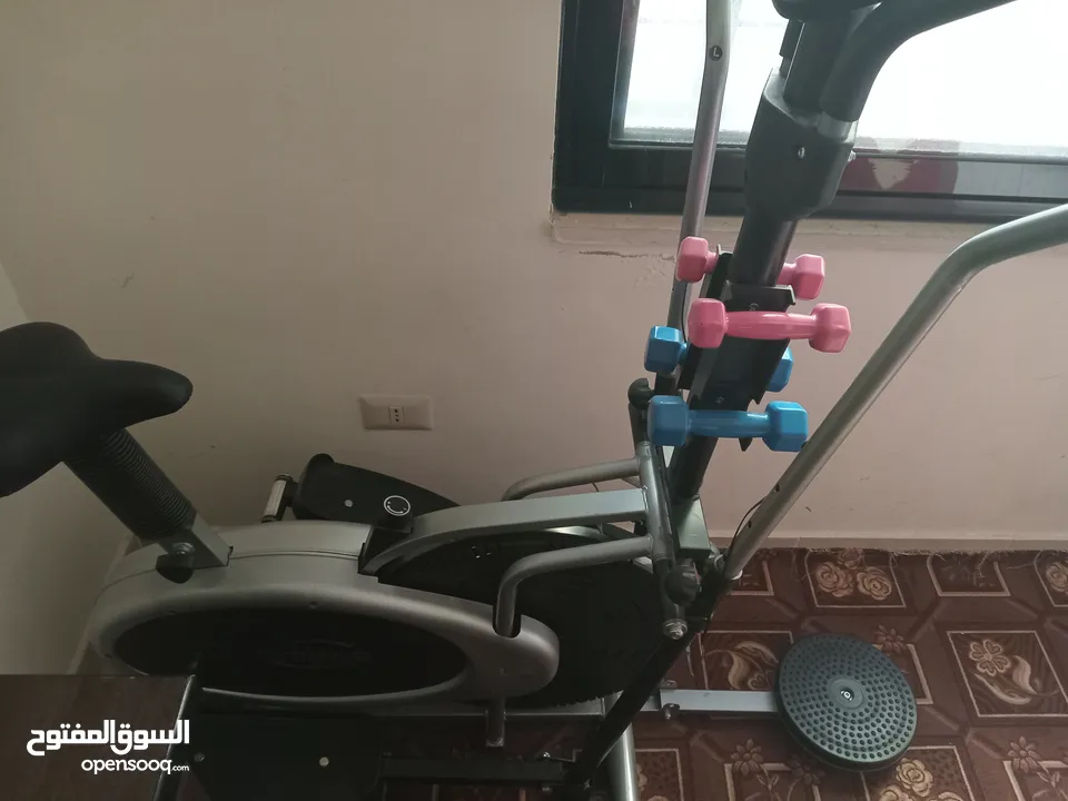 جهاز رياضة مستعمل عدة ساعات فقط للبيع
