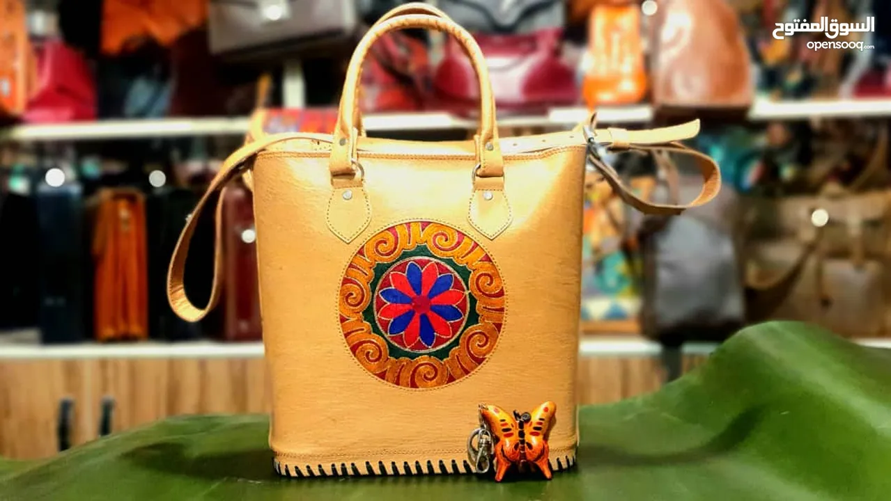 Handmade leather bags for women حقائب جلدية مصنوعة يدويا للنساء