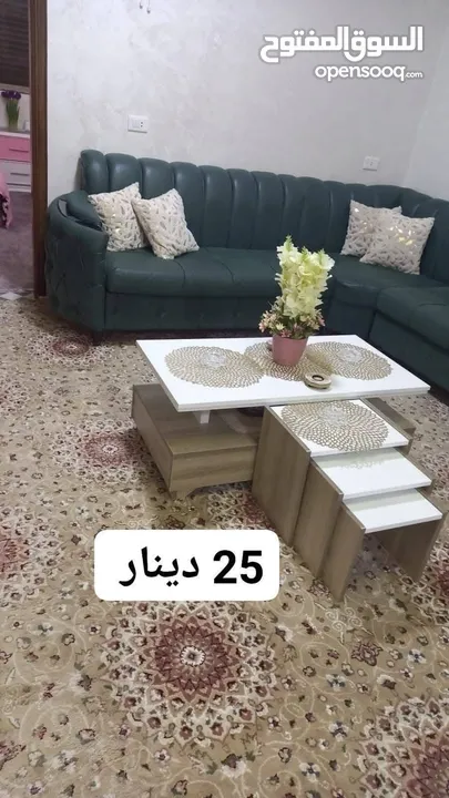 طاولات وسط مع سيرفس