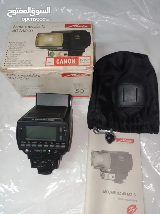 فلاش كاميرا Canon. Metz..  40MZ-3i.  الماني اصلي. جديد بالكرتونة