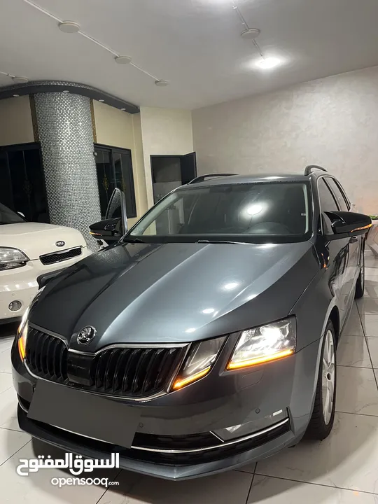 سكودا اوكتافيا 2019 فل بدون فتحة متور الفين ديزل تيربو حرق كااش