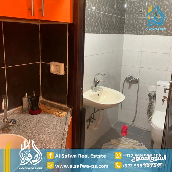 شقه مفروسه للايجار المصايف مناسبة جدا لموظفات او موظفين او عائله صغيره