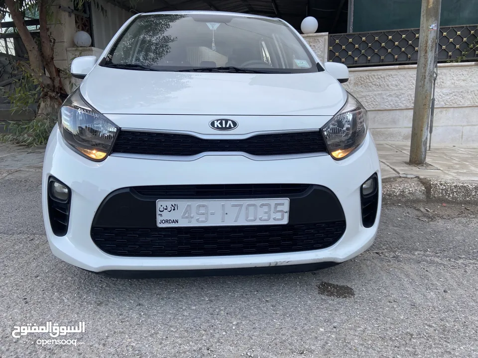 كيا مورنينغ 2017 فحص كامل بدون حوادث مالك واحد استخدام شخصي قطعت 90000 كم اصلي