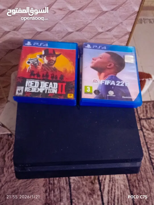 - Playstation 4 Slim استعمال بحالة جديد  [الخليل] جديد  - غير مصلح وغير مفتوح