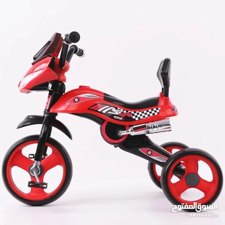 دراجة ثلاثية للاطفال حجم كبير عظم مكفولة بسعر مميز اتصل الان