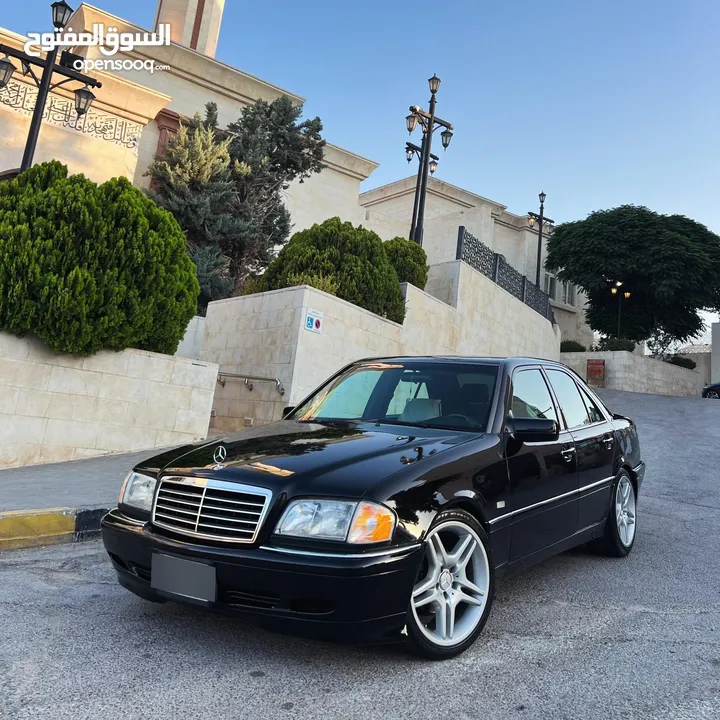 مرسيدس بنز C200 موديل 1998 بحاله الوكاله