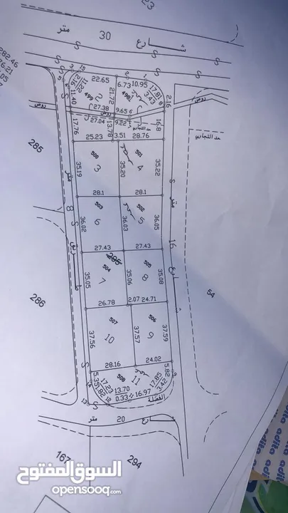 قطعة ارض للبيع بجانب بلدية حسبان الجديدة تقع ع 3 شوارع بالقرب من الشارع الرئوييي في ارقى مناطق حسبان