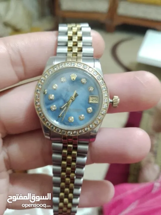 رولكس دات جست ستاتي موديل قديم  18k...L. للبيع