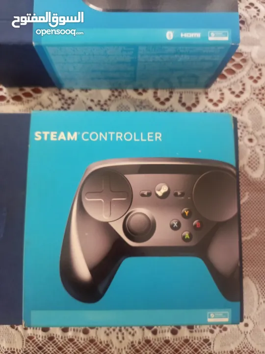 جهاز تحكم العاب ستيم و جهاز شبك حساب ستيم steam link and steam controller