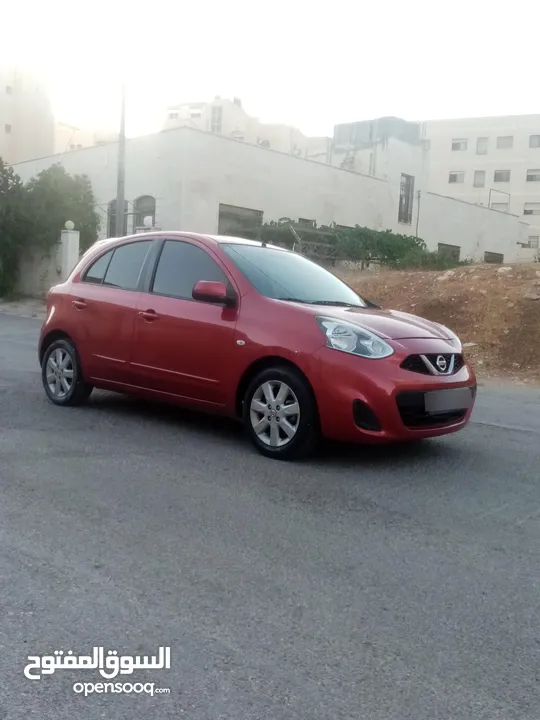 نيسان ميكرا موديل 2020 لون خمري ميتالك فحص كامل
