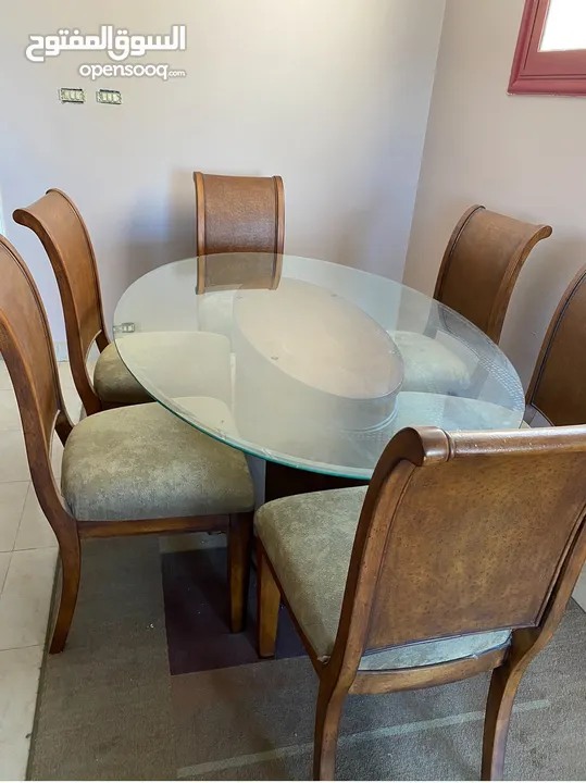 dining table and chairs from high point
