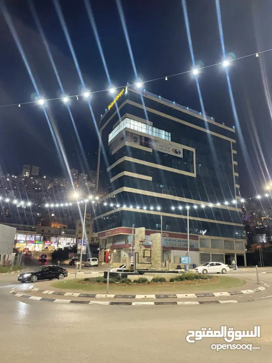 مكتب مميز جدا للايجار فوق مصرف الصفا الطابق الثامن فوق مركز النور للعيون مباشرة