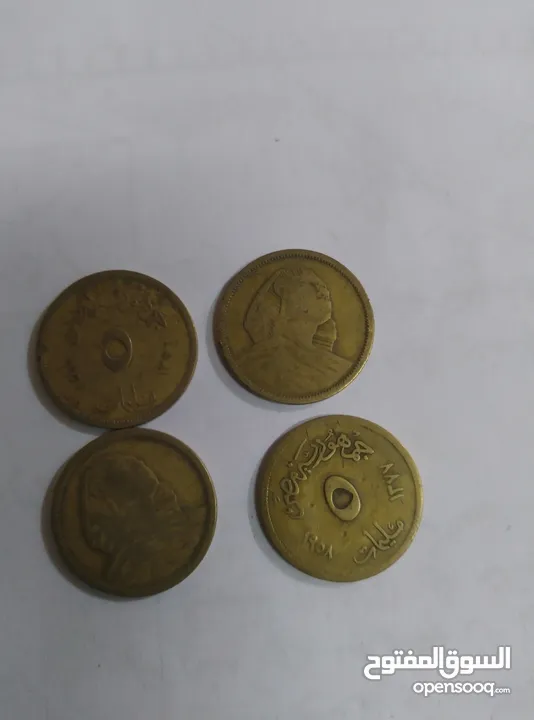 5 و 10 مليمات الصقر 1973
