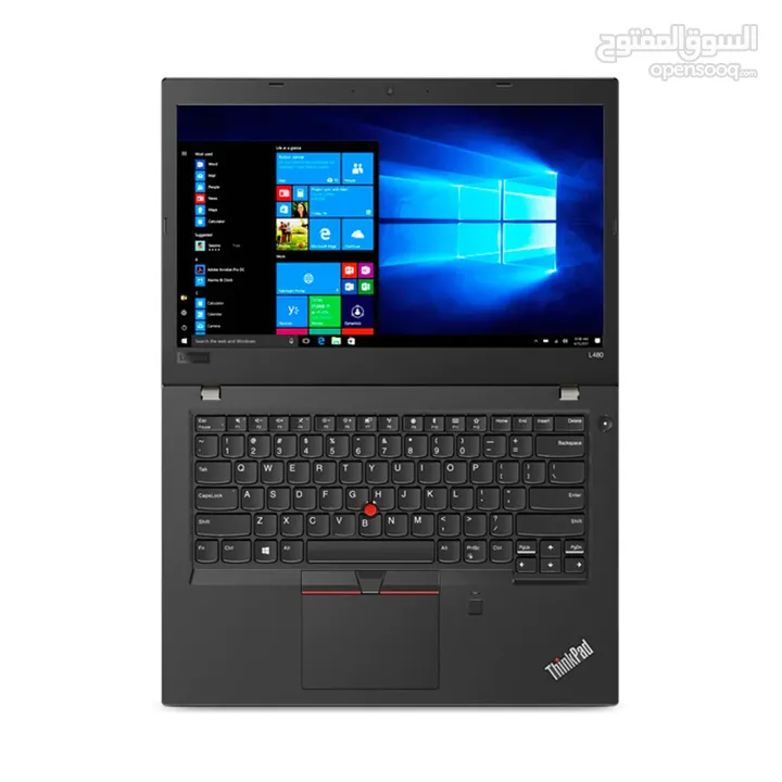 لابتوب Lenovo ThinkPad L480 14" Intel Core i5-8250U 8GB RAM 256GB SSD Webcam Win 10 Pro شبه جديد