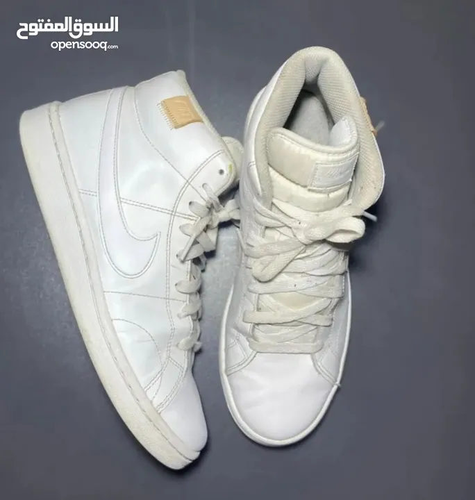 Nike high white