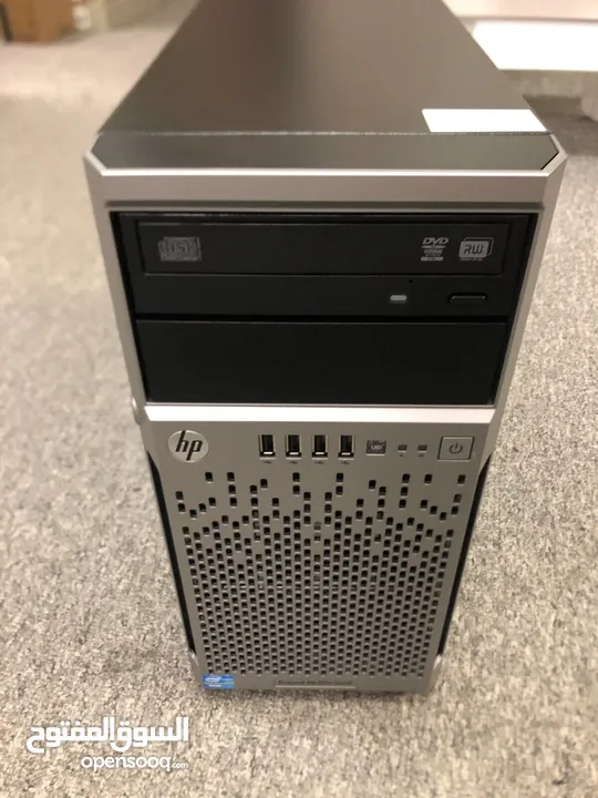 جهاز سيرفر HP ProLiant ML310e, 8gen أداء عالي لتخزين عالي