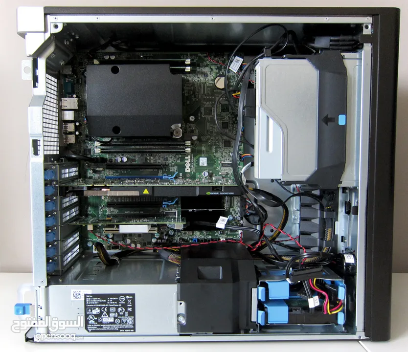 جهاز ووركستيشن Dell Precision T3600 - رام 32 جيجا،  للأعمال الهندسية وللمصممين وللأعمال المكتبية