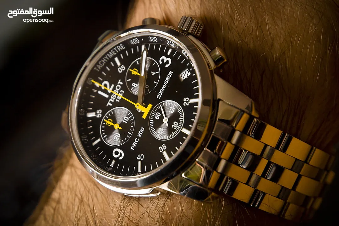 Tissot PRC 200 Chronograph أصلية بحالة ممتازة