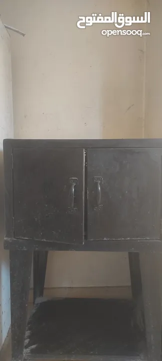 فرن عالغاز 45×60 مستعمل بحالة جيدة، عجلات للجر بحالة جيدة