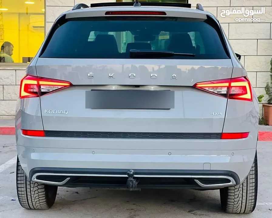 سكودا كودياك فل ++ سبورت لاين 6+1 ماتور 2000 ديزل  /190 حصان /عداد 82000 / فتحه سقف بانوراما /ترخيص