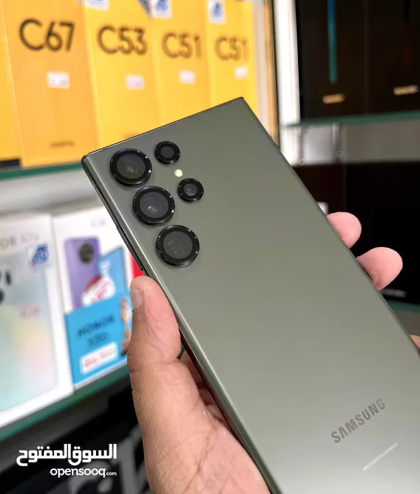 عرض خااص : Samsung S23 ultra 1024gb بالذاكرة العملاقة جدآ هاتف نظيف بحالة الوكالة مع ملحقاته و ضمان