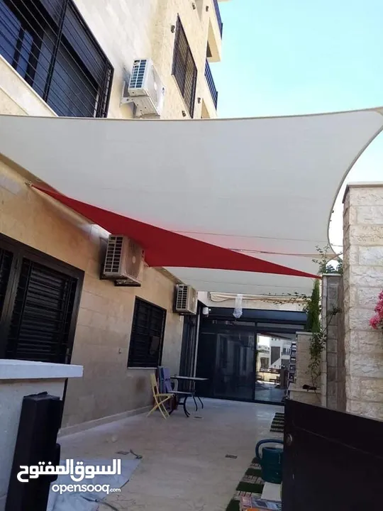 مظلات وشماسى اشرعه خيم معرشات  مظلات متحركه  مظلات قوسيه