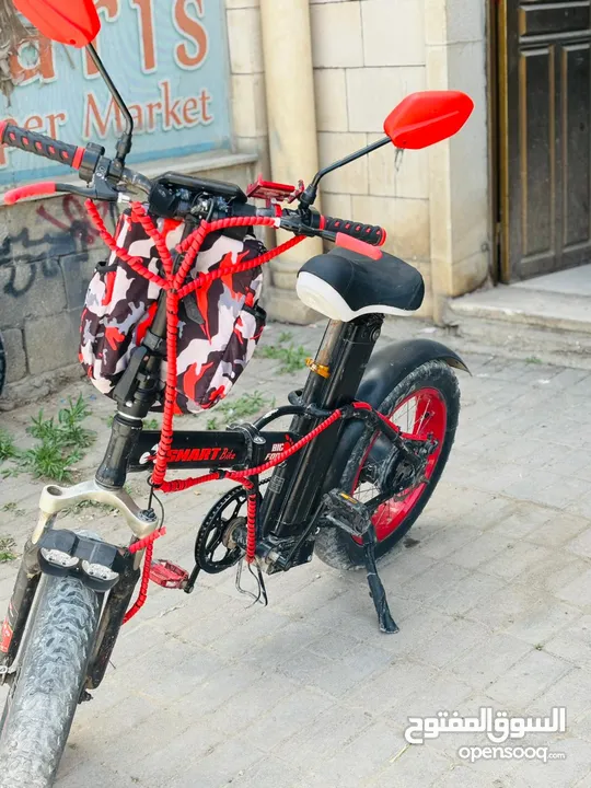بسكليت كهربة للبيع شبه جديد